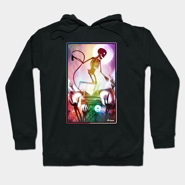 Night of the Dancing Dead Hoodie by DVerissimo